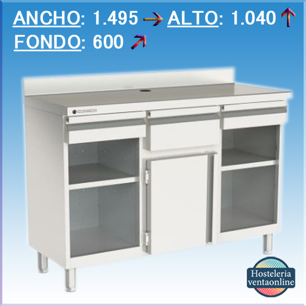 Mueble Cafetero MCN-150 Docriluc